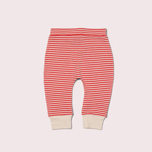 Cargar imagen en el visor de la galería, Red Striped Organic Wriggle Bottoms
