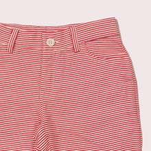 Load image into Gallery viewer, Red Striped Twill Sunshine Shorts
