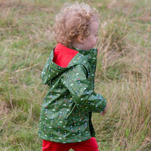 Load image into Gallery viewer, Rocket To The Stars Waterproof Recycled Raincoat
