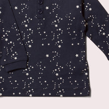 Load image into Gallery viewer, Starry Night Long Sleeve Henley Top
