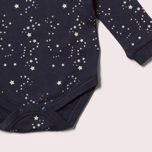 Load image into Gallery viewer, Starry Night Organic Baby Bodysuit Set
