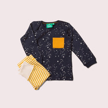 Load image into Gallery viewer, Starry Night Organic T-Shirt &amp; Jogger Playset
