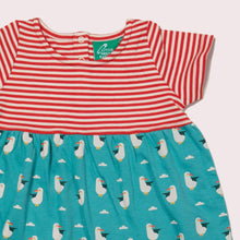 Load image into Gallery viewer, Summer Seagull Interlock Easy Peasy Dress
