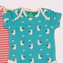 Load image into Gallery viewer, Summer Seagull Organic Baby Bodies Set - 2 Pack
