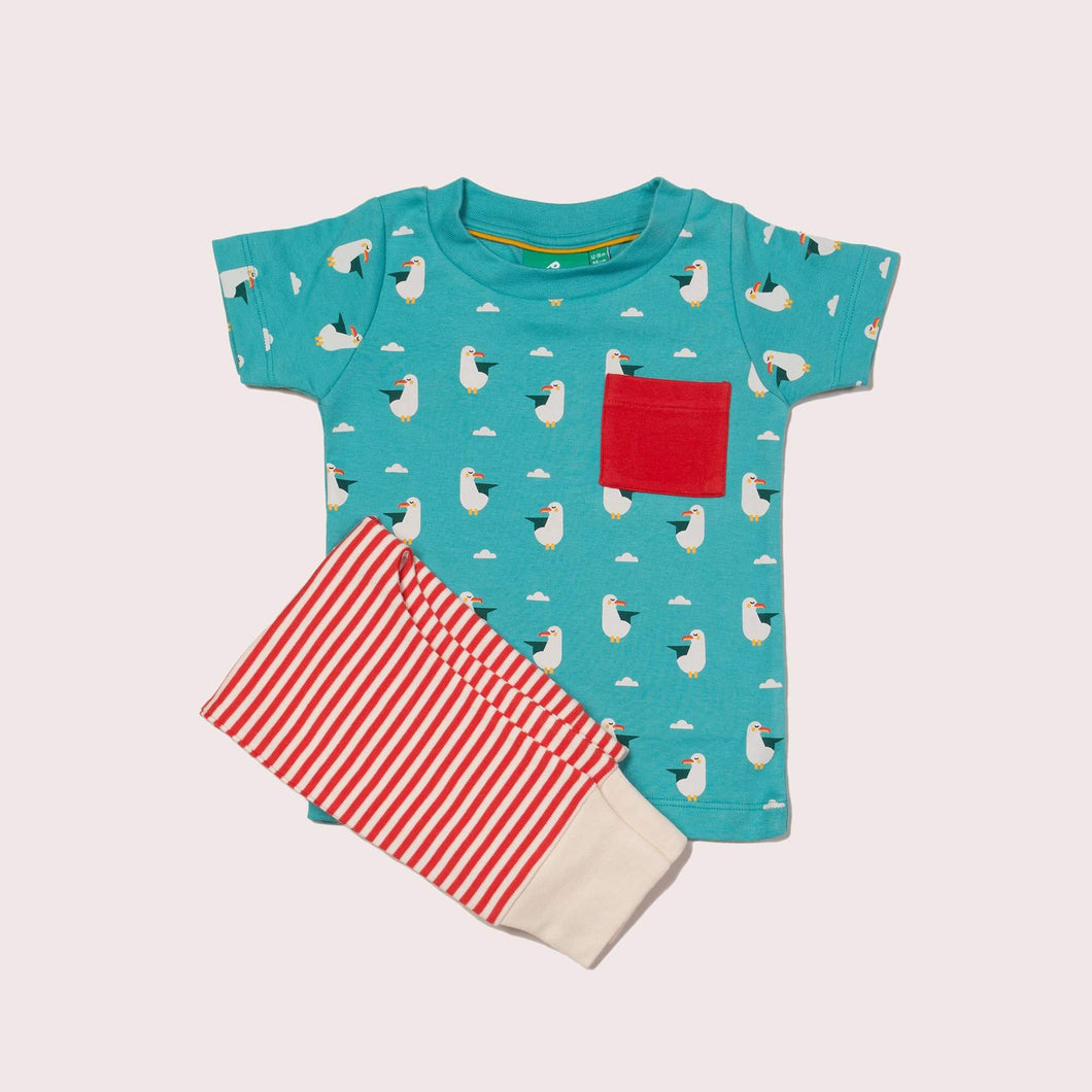 Sommer Möwe T-Shirt & Jogger Spielset