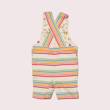 Load image into Gallery viewer, Sunshine Striped Shortie Dungarees
