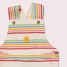 Load image into Gallery viewer, Sunshine Striped Shortie Dungarees
