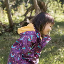 Load image into Gallery viewer, Whale of a Time Waterproof Recycled Raincoat
