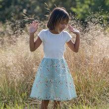 Load image into Gallery viewer, Wild Horses Pointelle Little Twirler Dress
